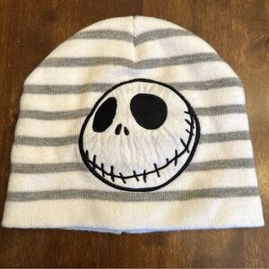 Disney Nightmare Before Christmas Jack Skellington Knit Cap Beanie Hat